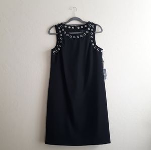 Adrianna Papell  grommet  stud dress